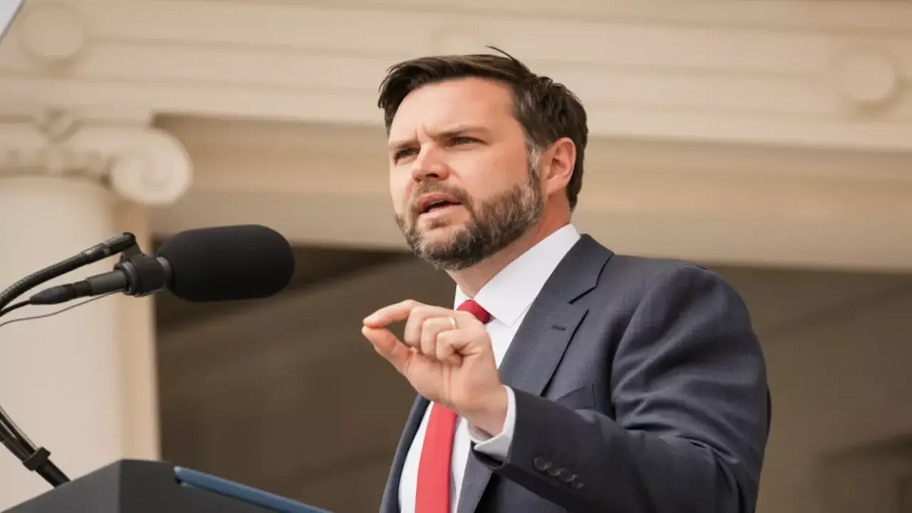 نائب ترامب يرد ضاحكًا على شائعات الطلاق ويؤكد: زوجتي نسيت الخاتم بعد الاستحمام فقط